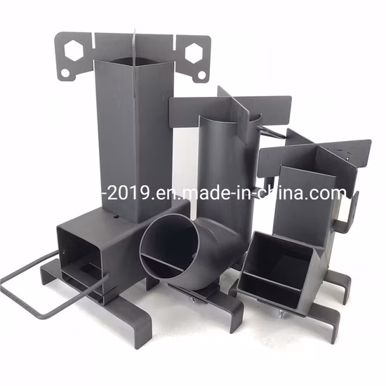 Carbon Steel Folding Wood Stove Camping Cooking Picnic Burning Rocket Stove