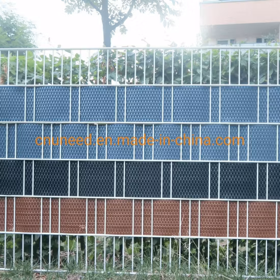 Tiras de privacidade de poliuretano anti-UV Cerca de fita de PVC Cerca de tela de vime de PVC