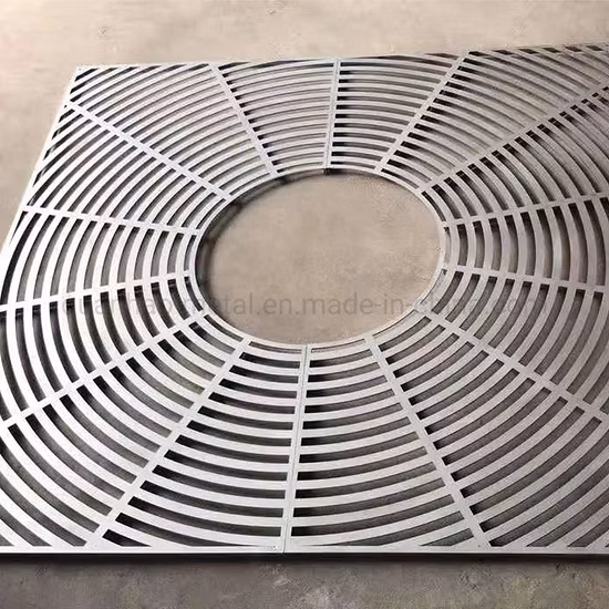 Grade de árvore soldada de aço inoxidável paisagístico